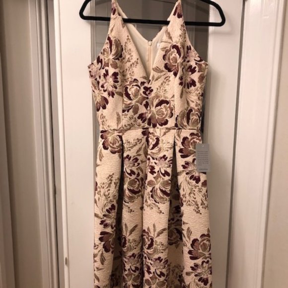 Dress The Population Brocade Cocktail Dress - Picture 3 of 6